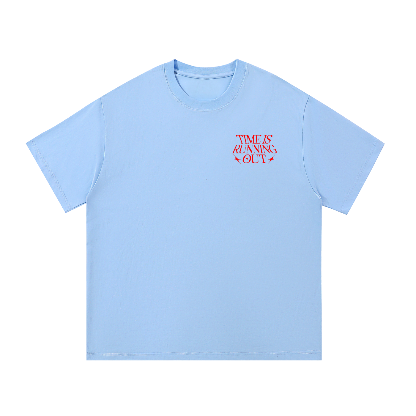 "Time Is Running Out" Oversized Tee