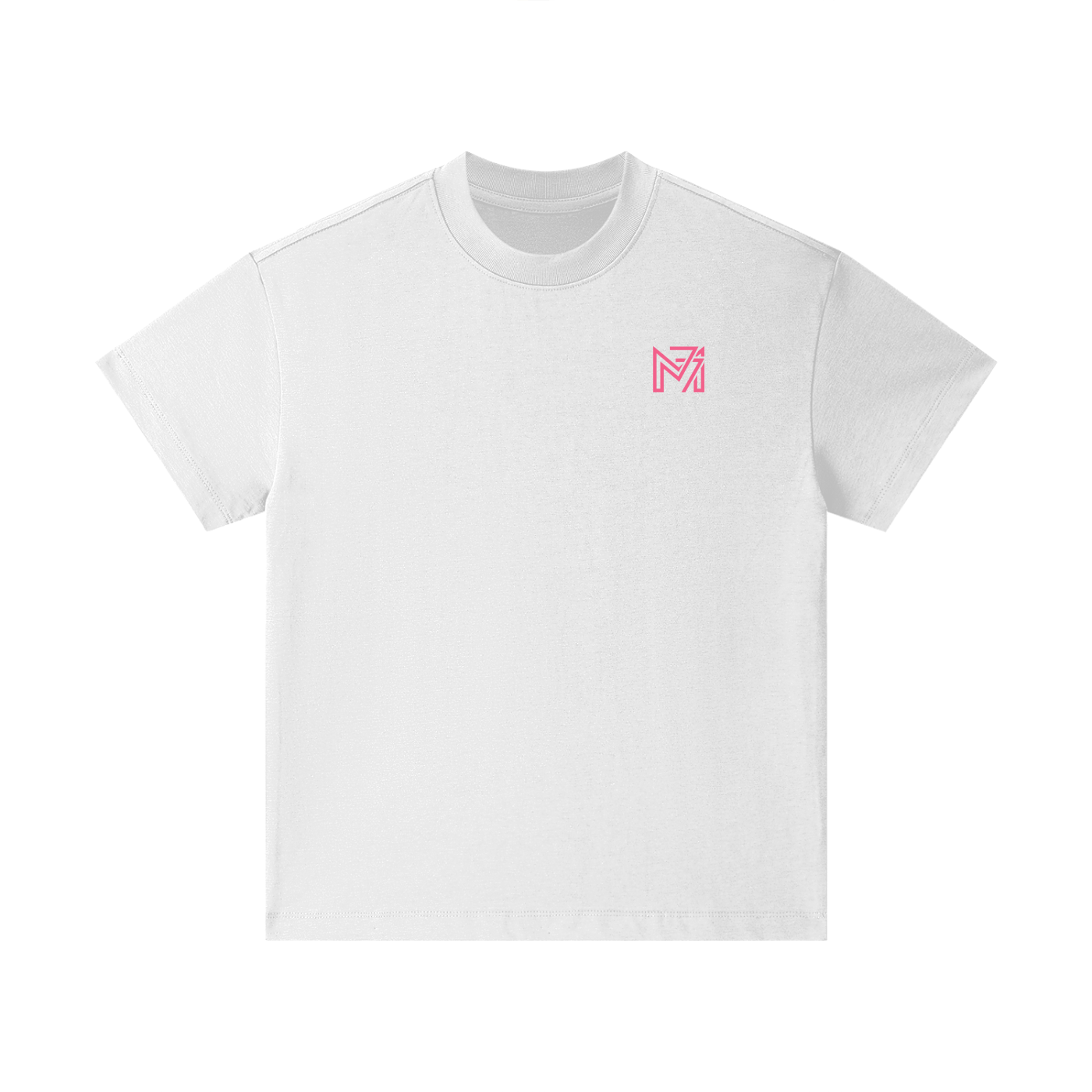 M77 girls classic hot pink logo tee