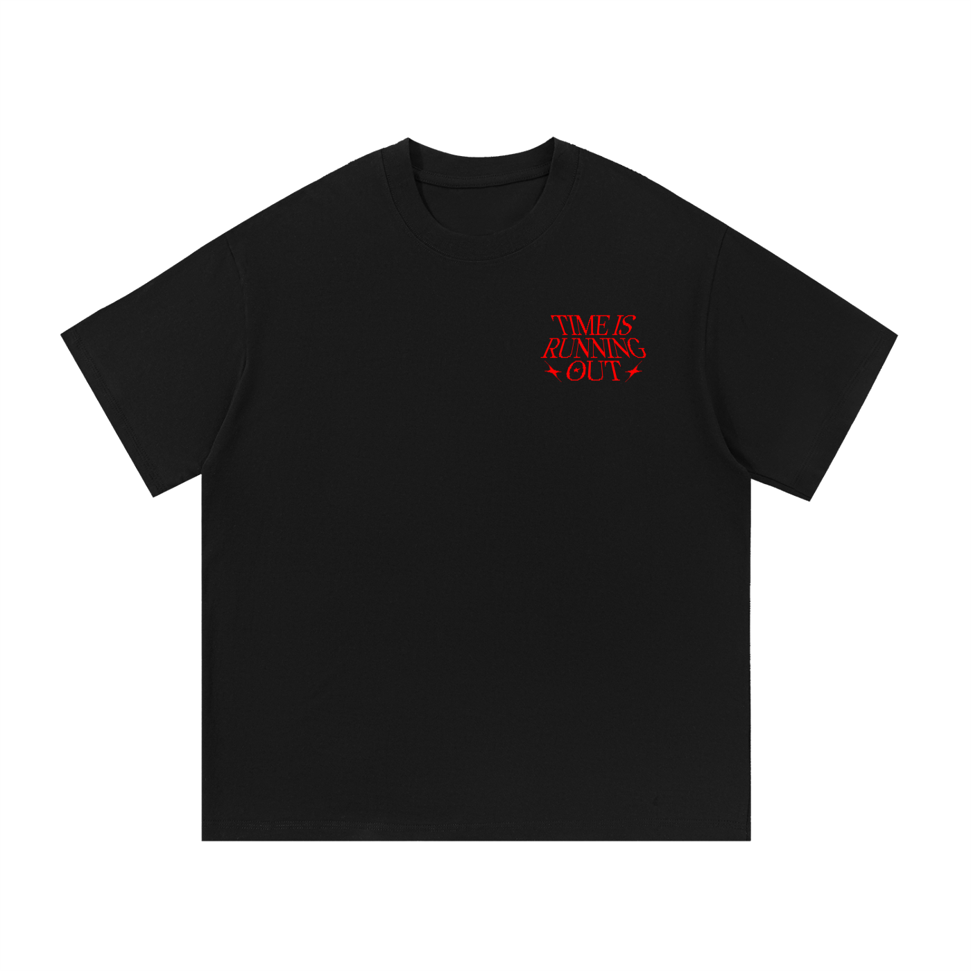 "Time Is Running Out" Oversized Tee