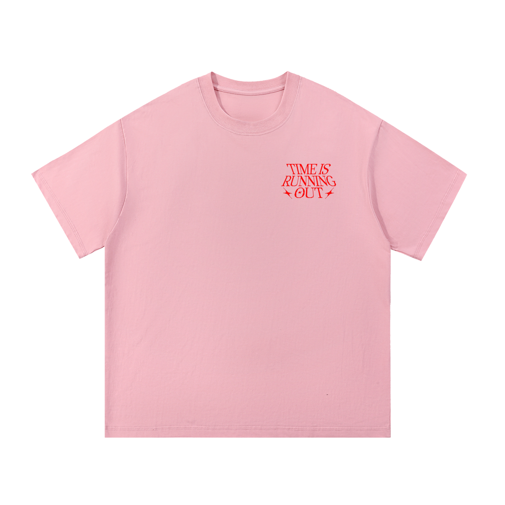 "Time Is Running Out" Oversized Tee