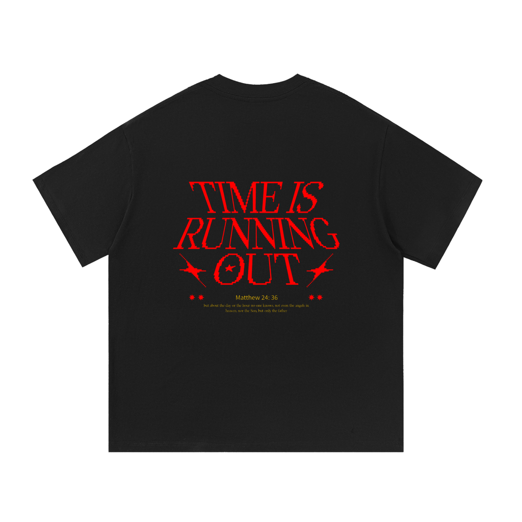 "Time Is Running Out" Oversized Tee