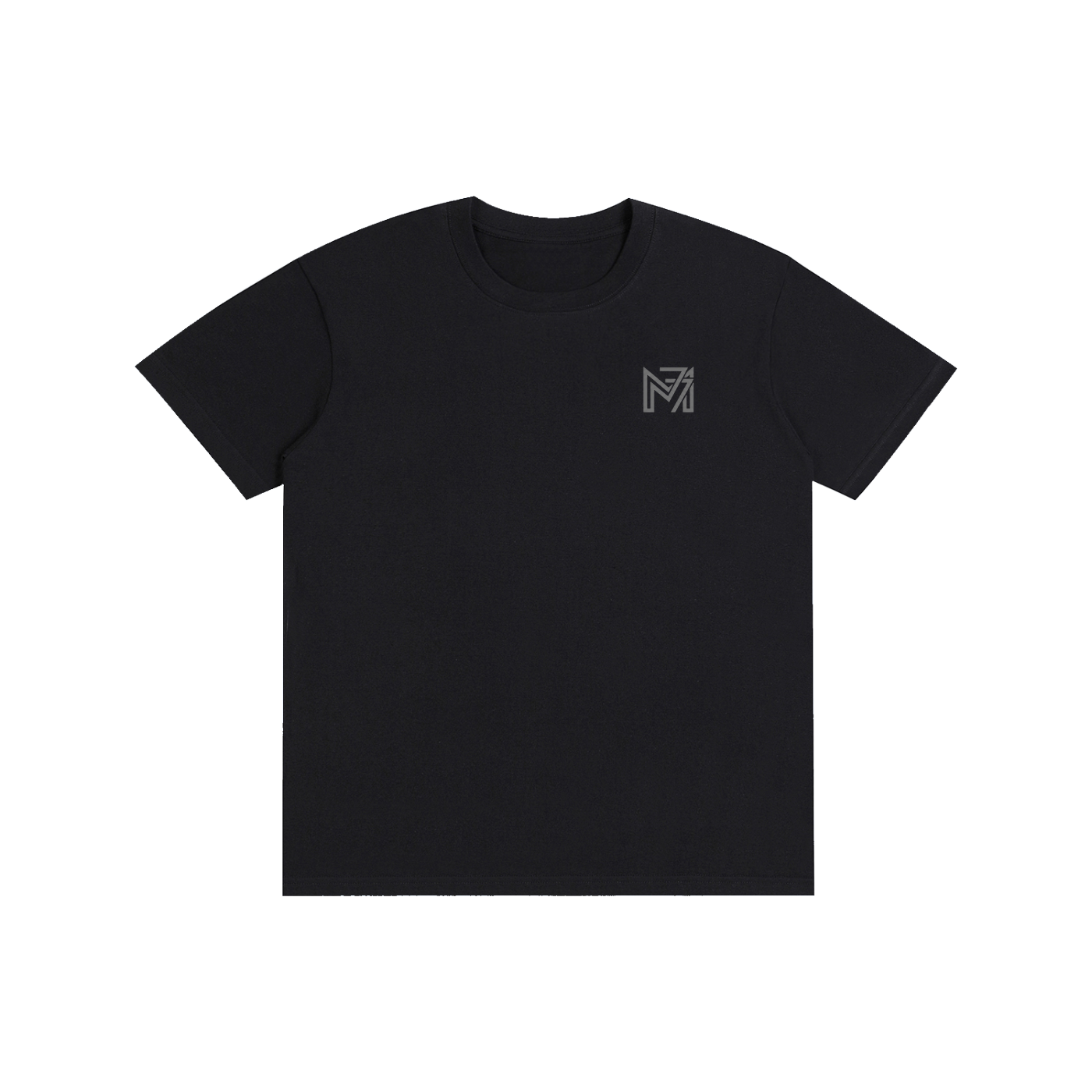 M77 men's classic gray logo tee