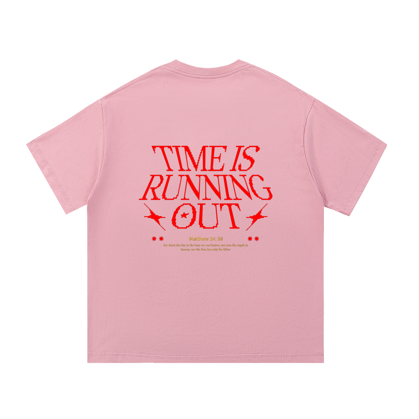 "Time Is Running Out" Oversized Tee