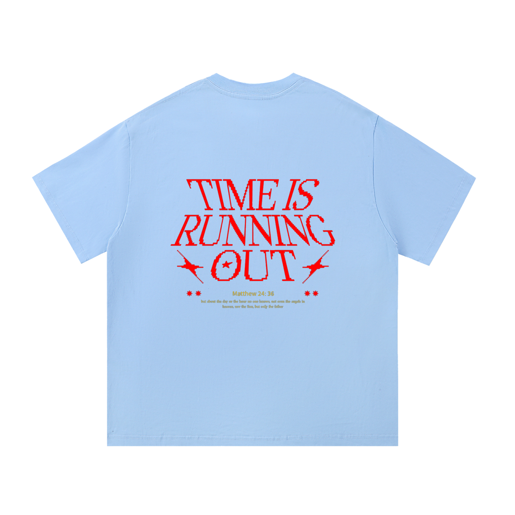 "Time Is Running Out" Oversized Tee