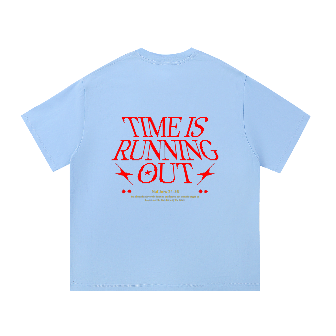 "Time Is Running Out" Oversized Tee