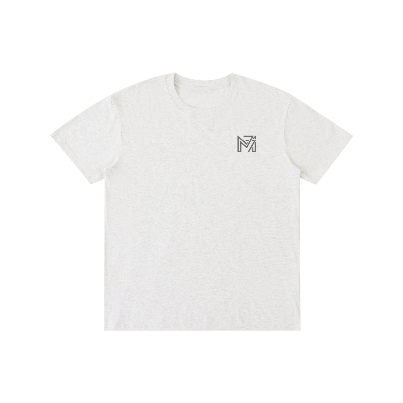 M77 men's classic gray logo tee