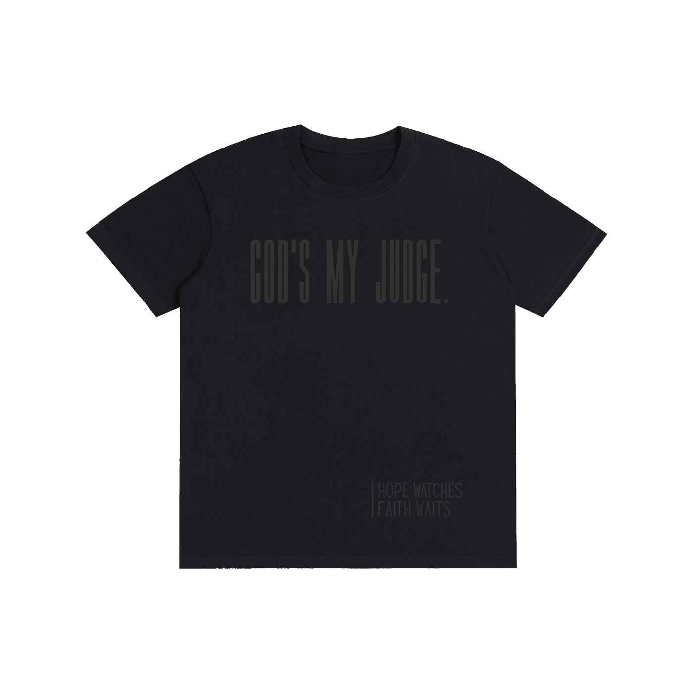 God's My Judge Midnight Tee