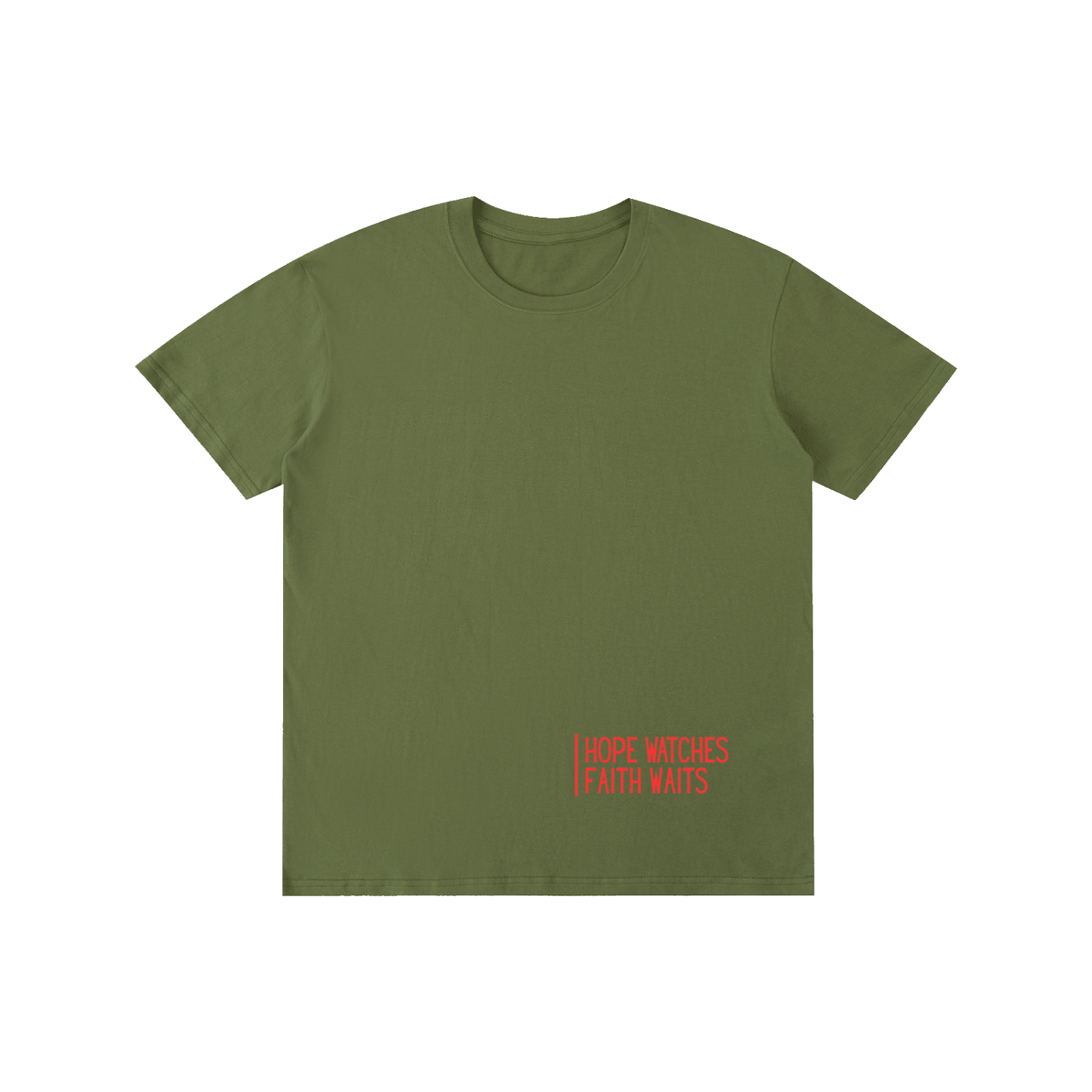 M77 Blank Hope Watches Faith Waits Tee - M77 Apparel