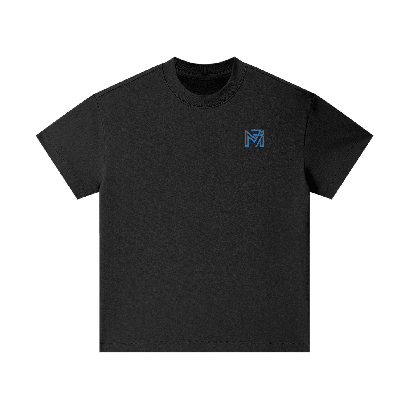 M77 boys classic blue logo tee